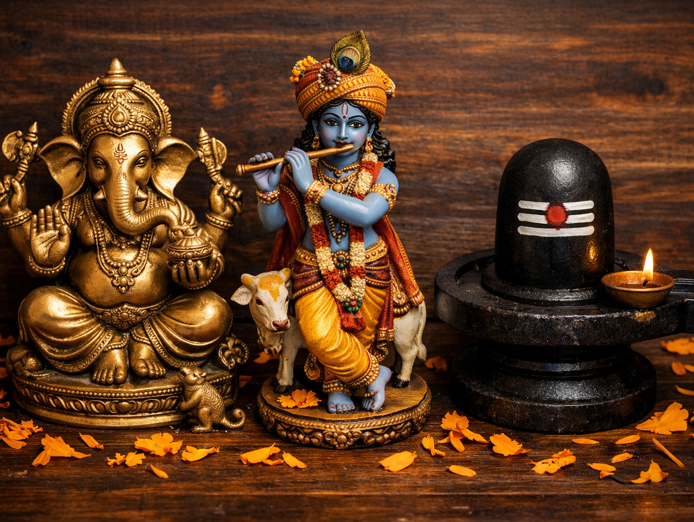 Brass vs Wood vs Stone - Which Idol Material is Right for Your Home?
