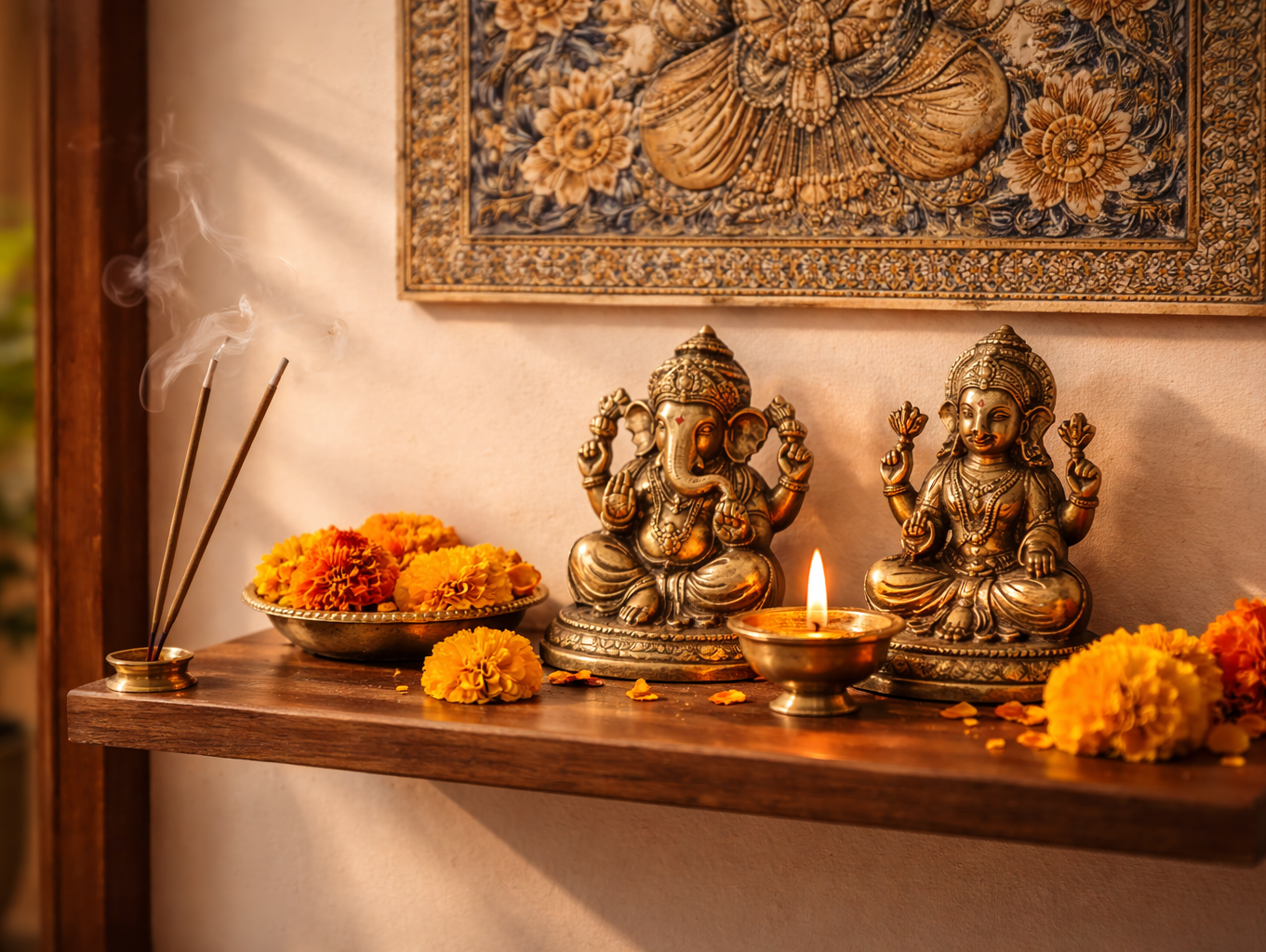 How to Set Up a Puja Corner in a Modern Indian Home