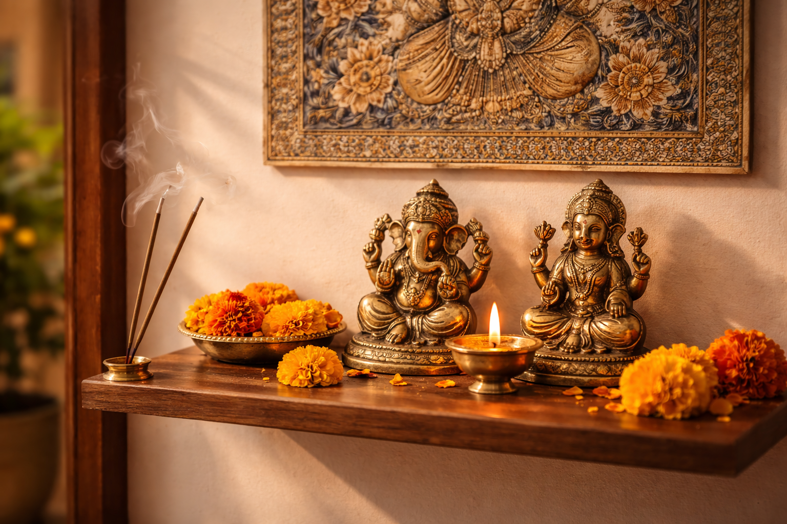 How to Set Up a Puja Corner in a Modern Indian Home